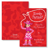 Noteworthy Collections - Valentine's Day Cards (Valentine Cowgirl) (IDV-1698)